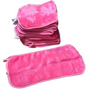 15 Nugilla Makeup Remover Face Wash Cloths Pink Soft Microfiber Reusable New